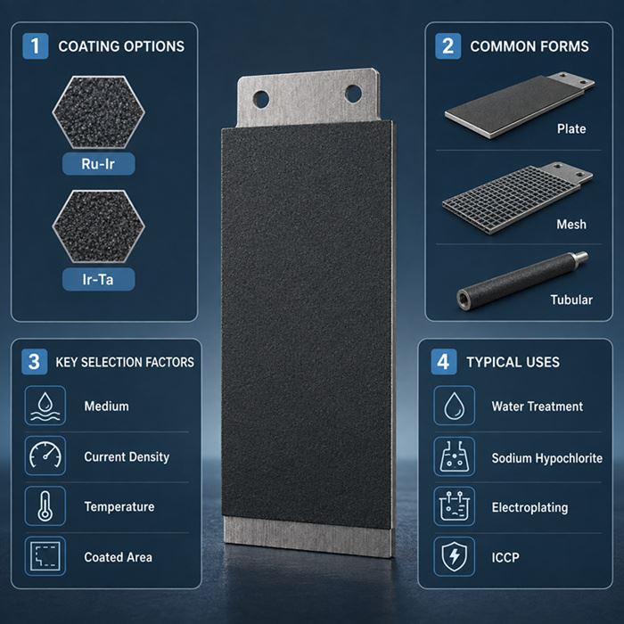 mmo titanium anode manufacturers
